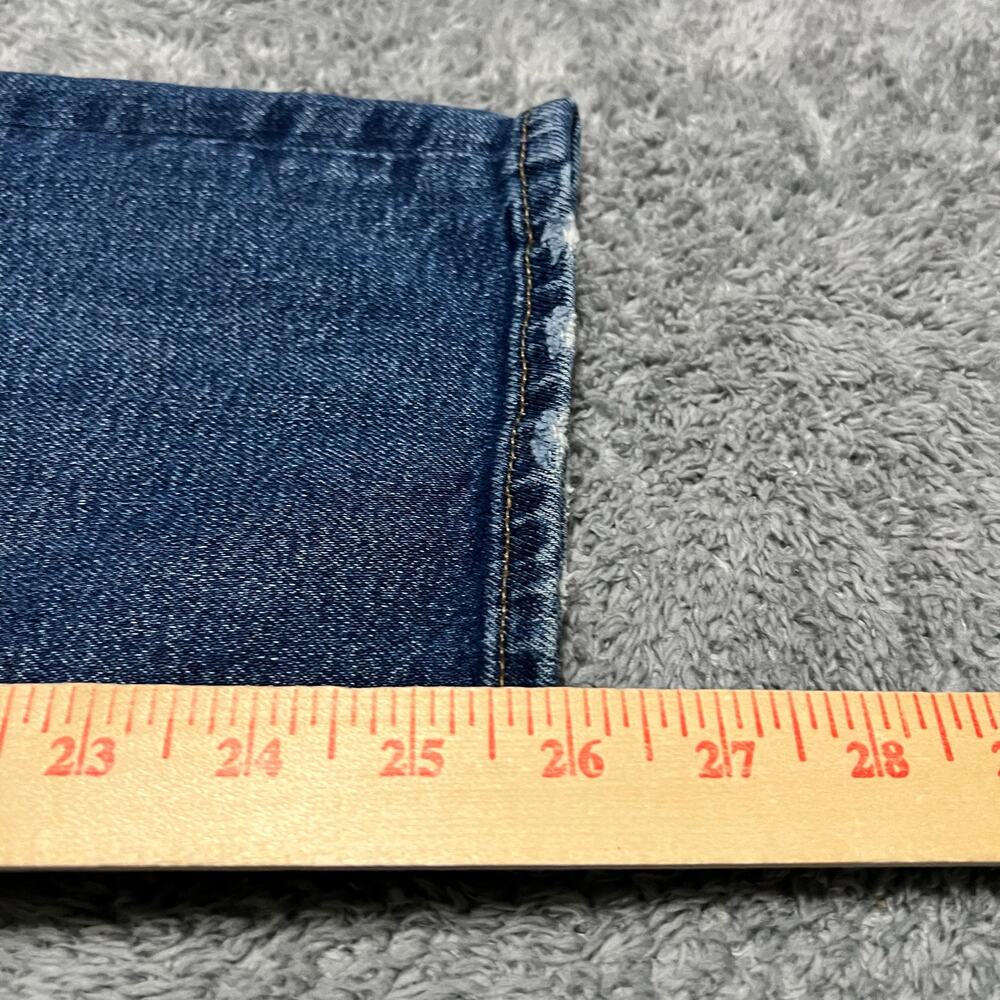 Madewell Women's Straight Leg Maternity Jeans - Blue - Picture 10 of 12
